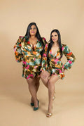 Tropical Floral Romper